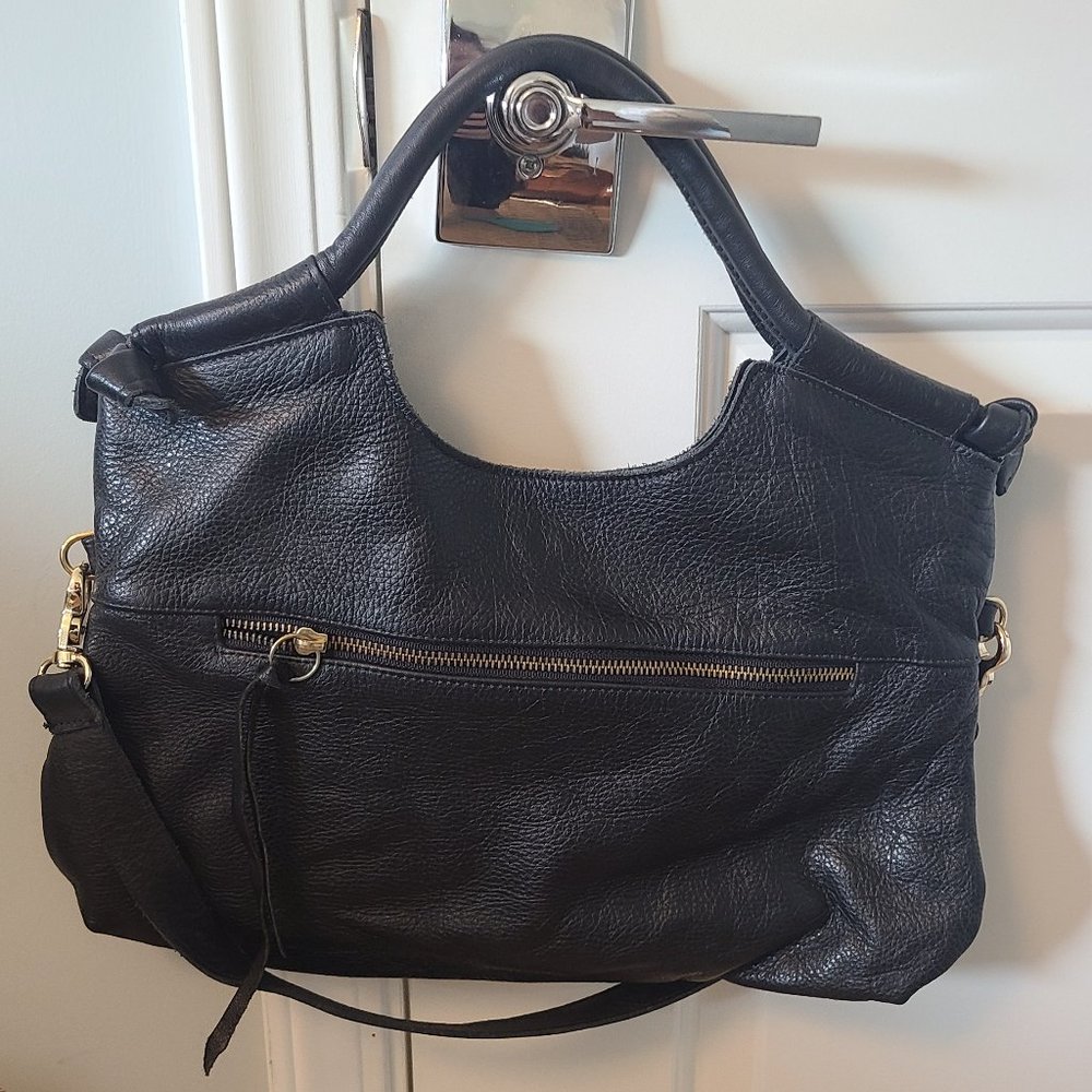 Half Size (Mini) Foley + Corinna Bag in Black